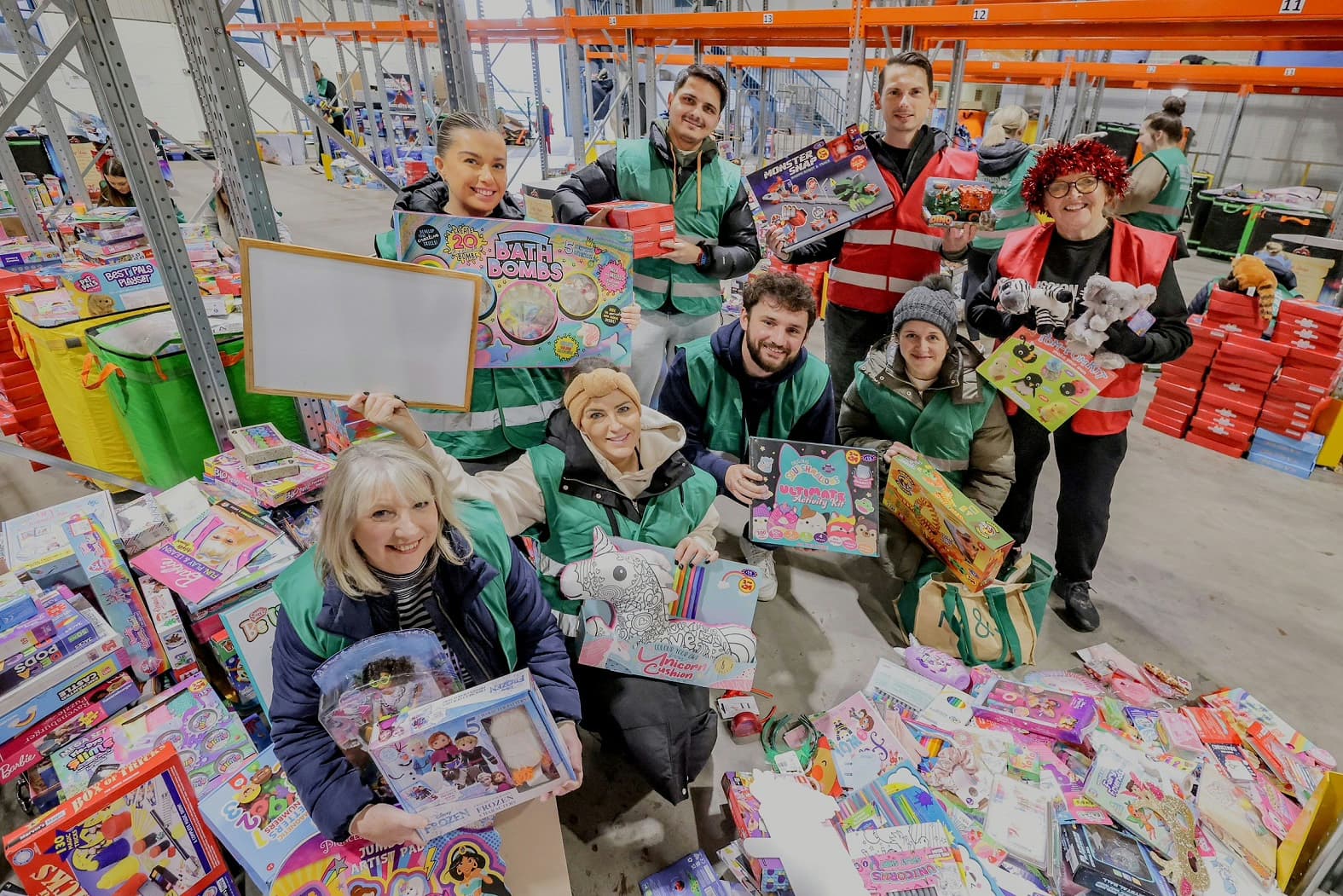 Making Christmas Magical: Bellway Volunteers for Cash for Kids Mission Christmas Appeal