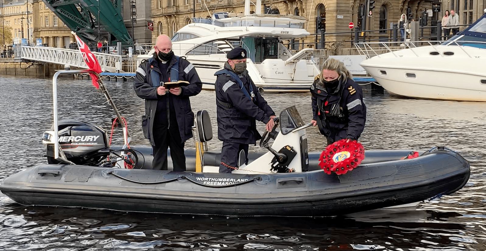 Maritime Volunteer Service Organises Remembrance Sunday Parade Sail