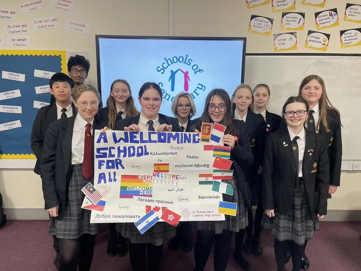 North Shields Students Join Regional Summit to Support Refugees and Asylum Seekers