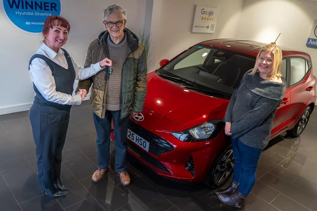 Loyal Hospice Supporter Wins Car Raffle and Helps Raise £28,000 for St Oswald’s