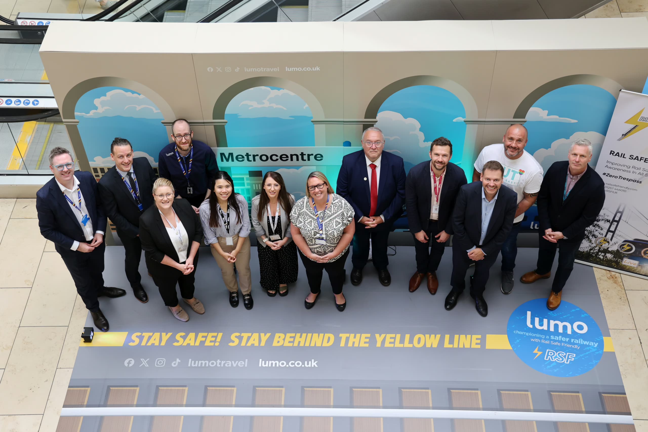 Lumo and Metrocentre Unite for Rail Safety Campaign This Summer