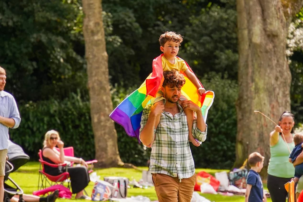 Out North East Hosts Colourful Family Day for Pride at Saltwell Park
