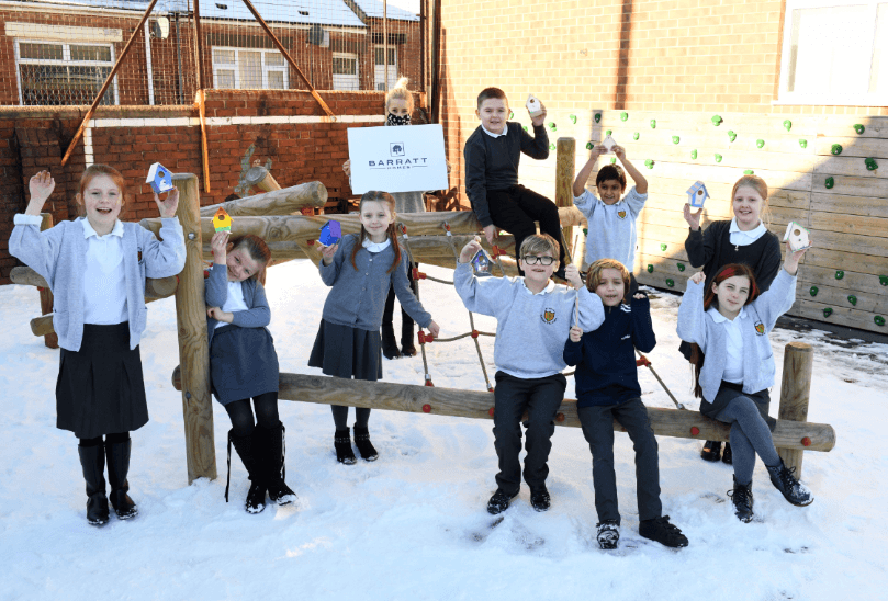 Barratt Homes Partners St Patrick’s Primary To Build Home For Local Bird Wildlife