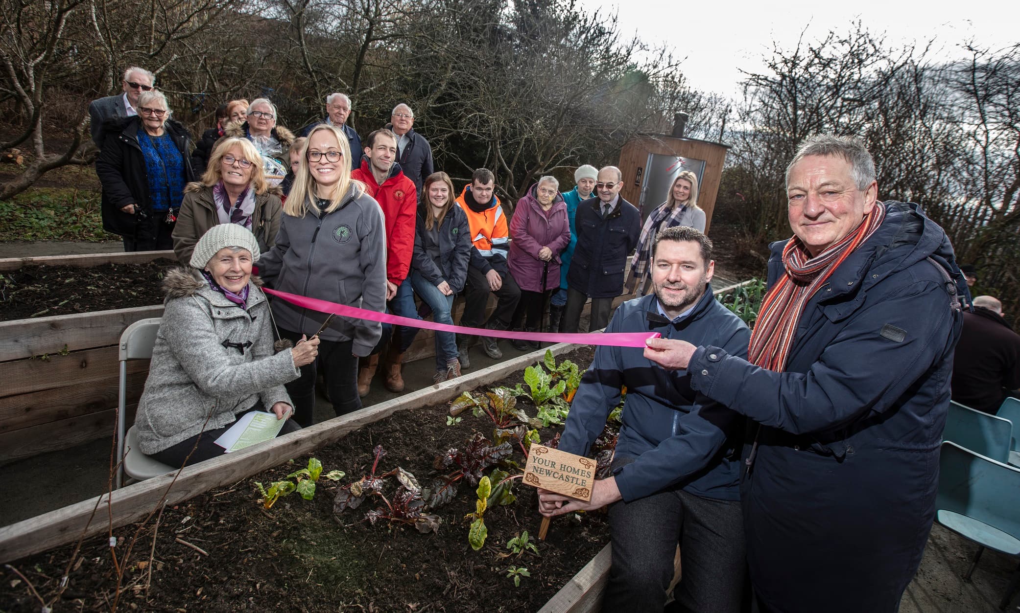 Newcastle Community Garden Opens after £10,000 Boost