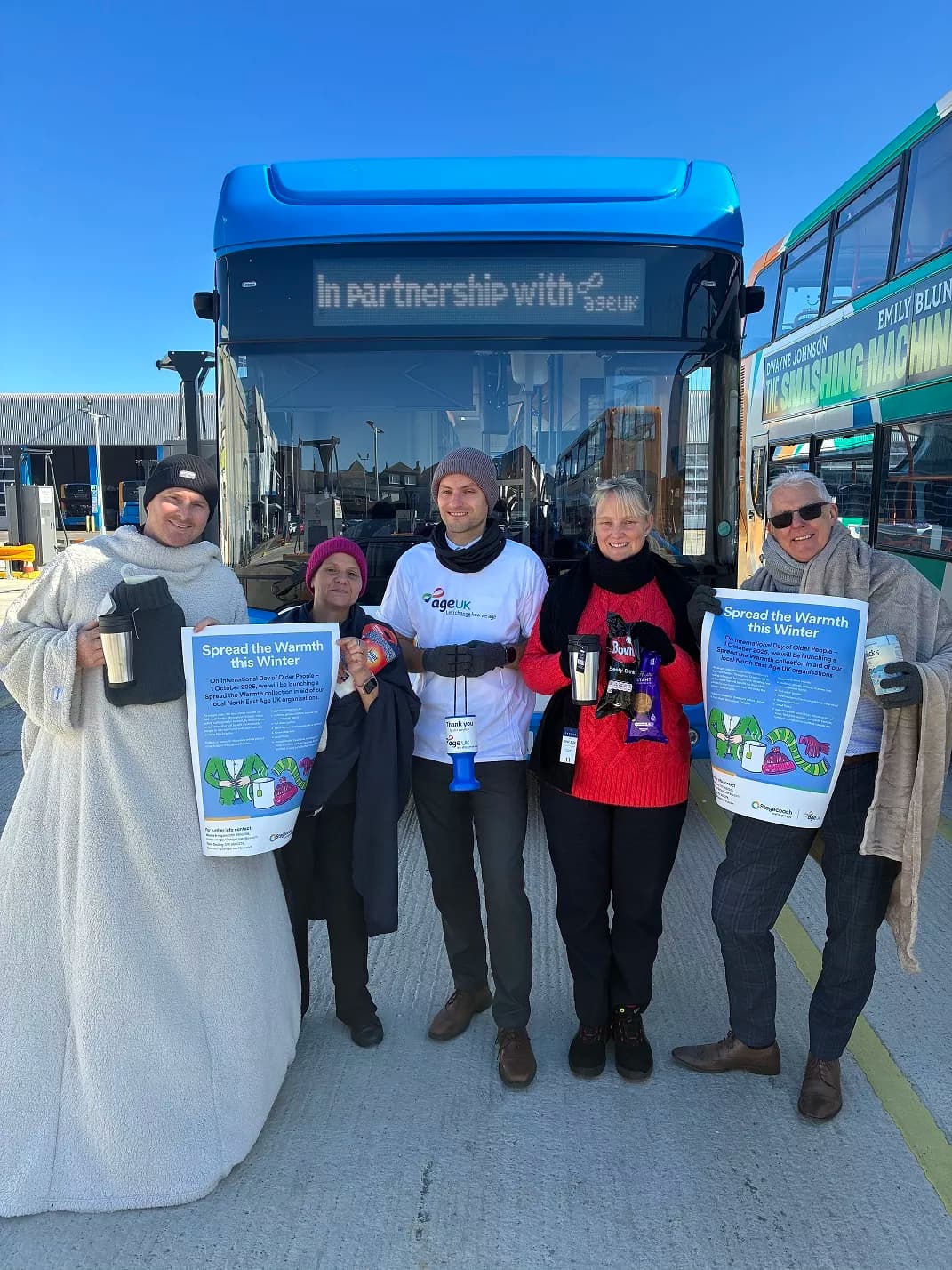 Stagecoach Partners with Age UK to Support Older People Through the Winter