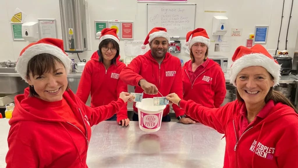“Feed a Friend for a Fiver: The People’s Kitchen’s Innovative Christmas Approach