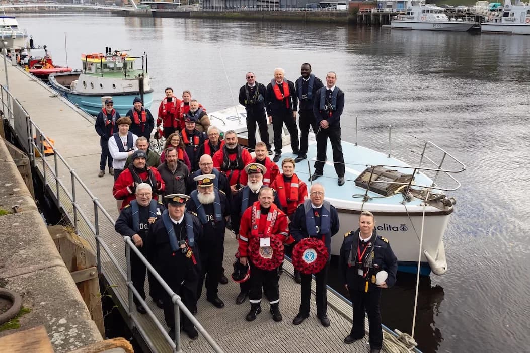 Vessels to Sail Up the River Tyne for Remembrance Sunday Thanks to MVS Northumbria