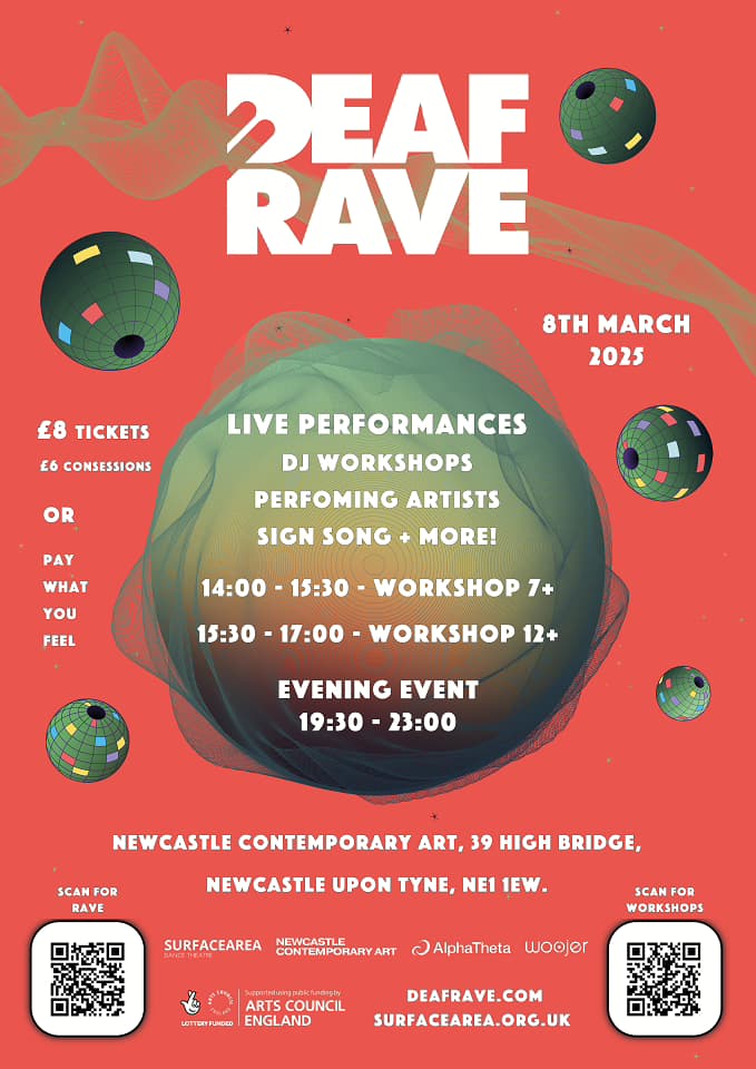 Newcastle’s Deaf Rave: A Celebration of Culture, Community & Creativity