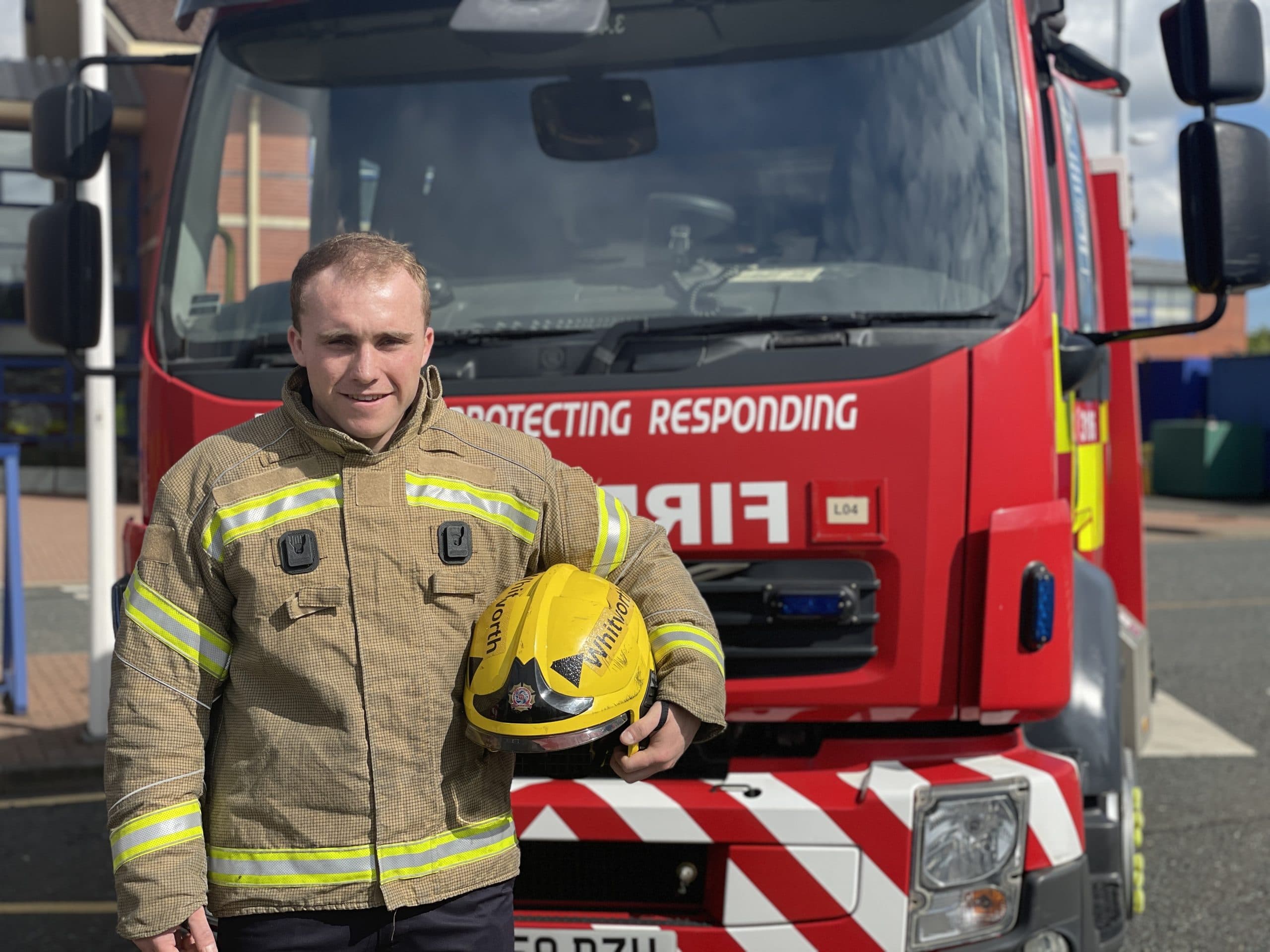 Never Giving Up: Nathan Whitworth’s Inspiring Path to Becoming a Firefighter
