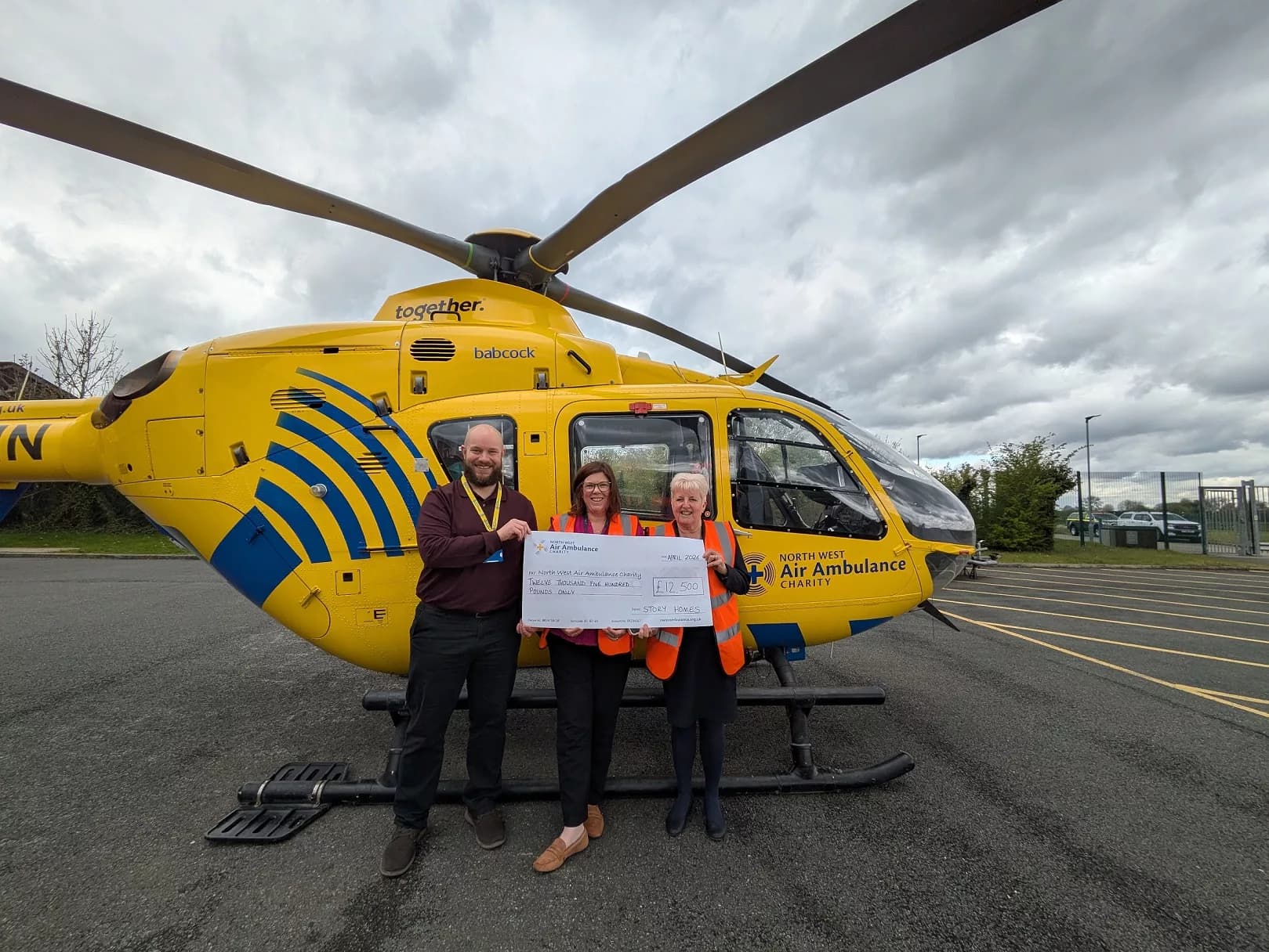 £26,000 Raised for Air Ambulance Charities Across the North
