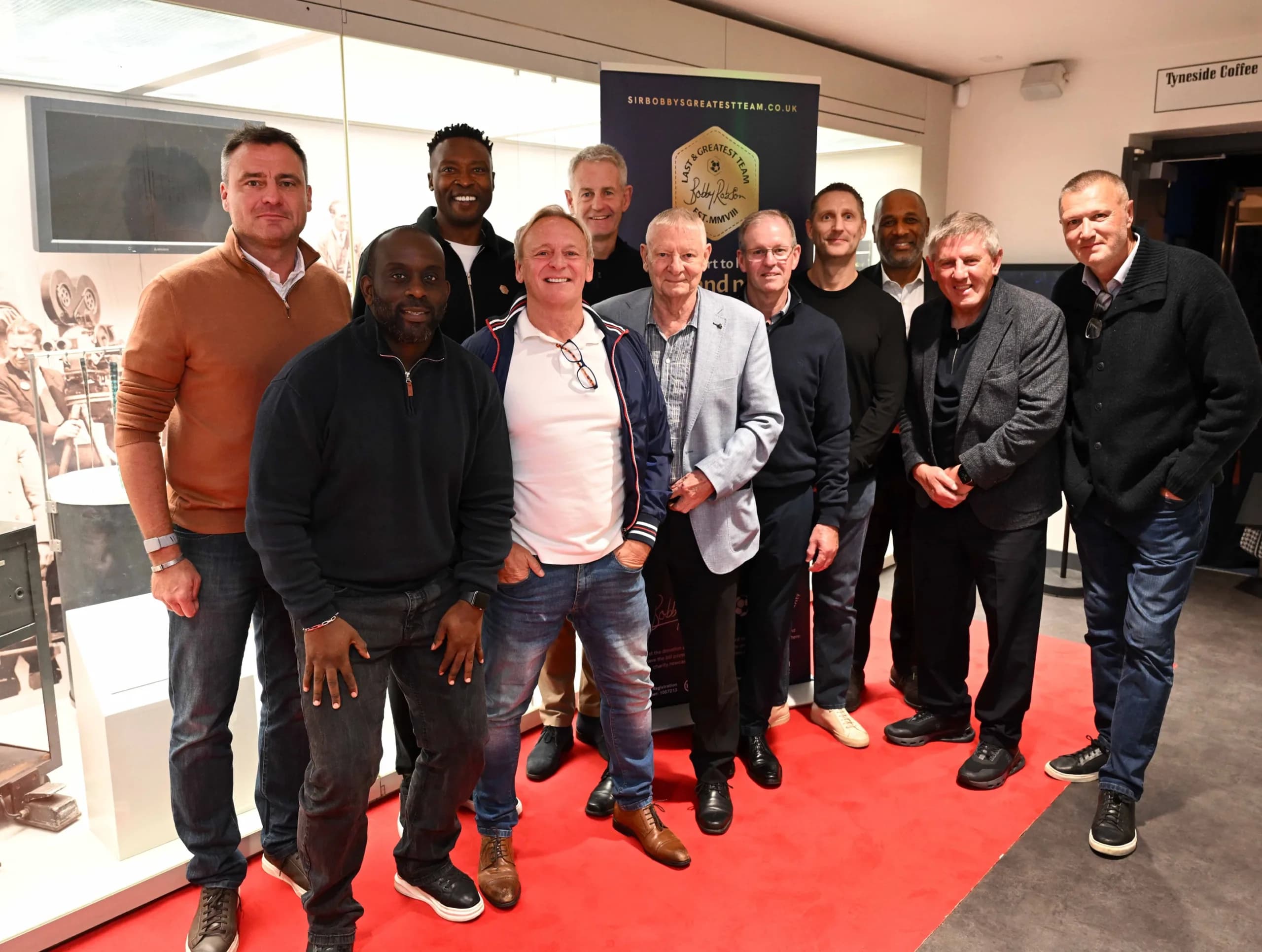 Football Legends Gather in Newcastle as Sir Bobby Robson Institute Enters Final £500k Stretch