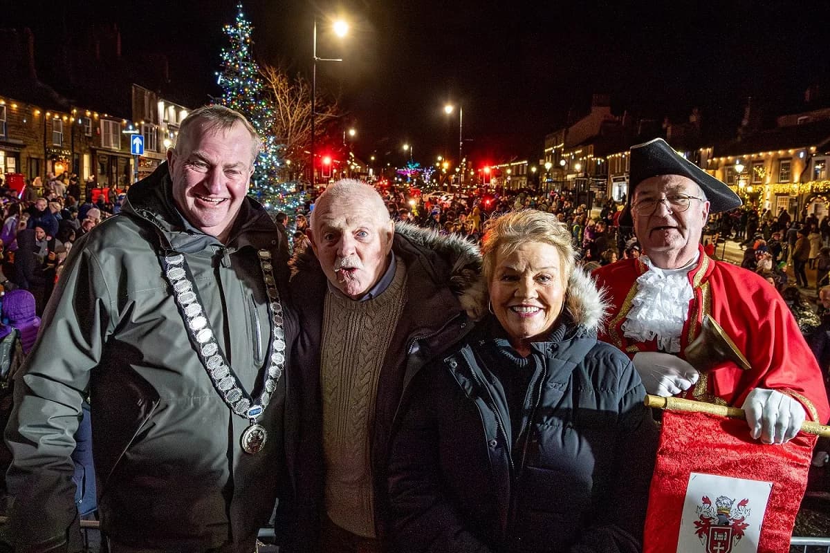 Community Spirit and Christmas Cheer at Heart of Barnard Castle Light Switch-On