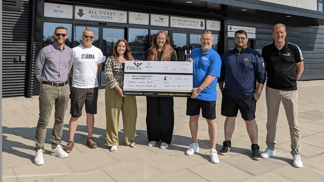 Golfing for Good: Newcastle’s Generous Golfers Raise £12,000 for Local Charities
