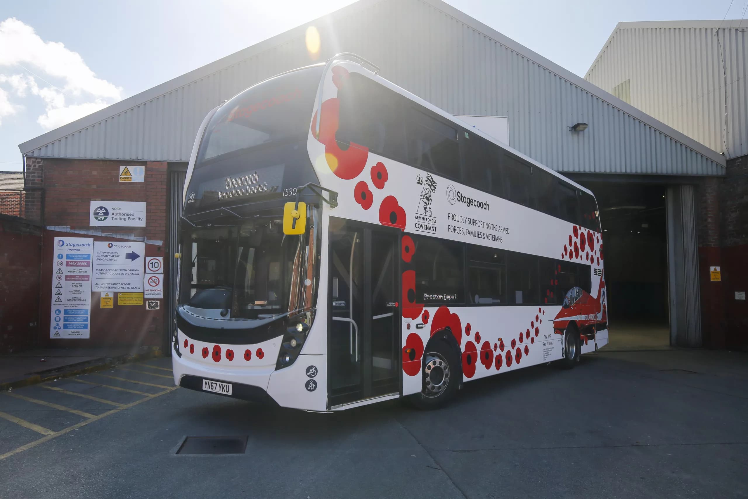 Stagecoach Offers Free Travel for Armed Forces on Armed Forces Day