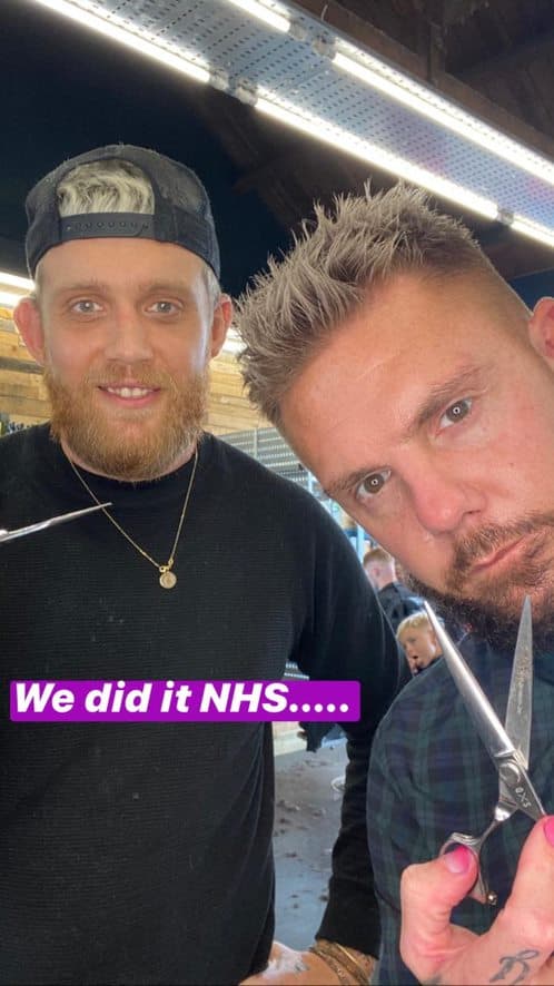 Tom Baxter Hair Raises £2,500 for Royal Victory Infirmary
