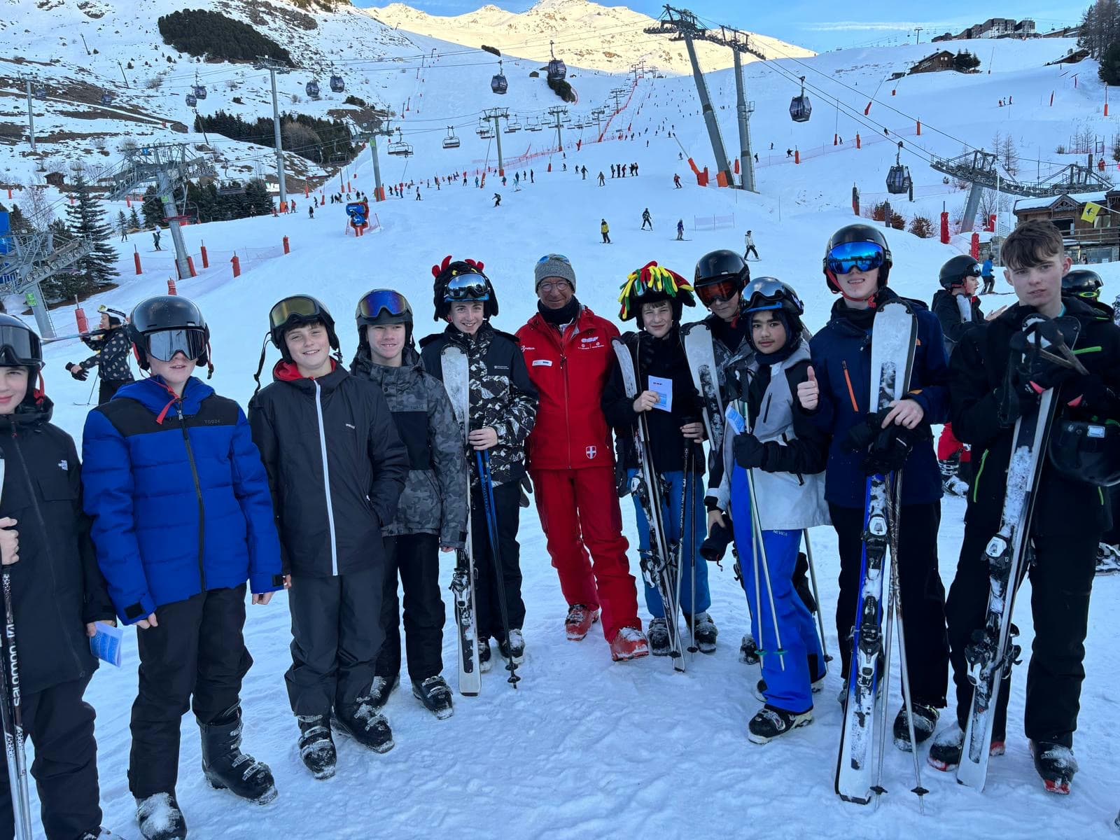 St Cuthbert’s Students Take on the Alps in Annual Les Trois Vallées Ski Trip