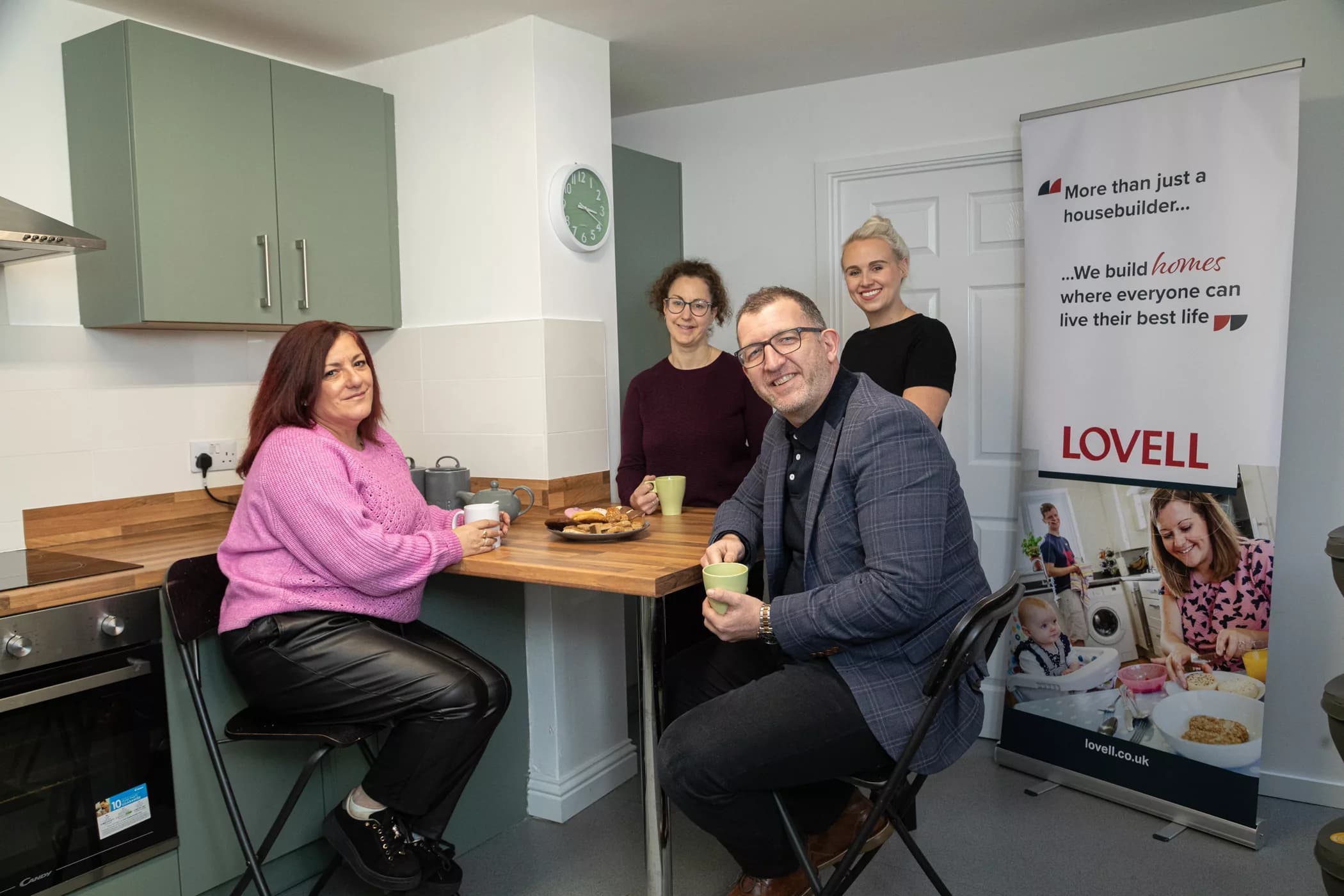 Lovell Transforms Kitchen at Oasis Community Housing to Support Homeless Young People