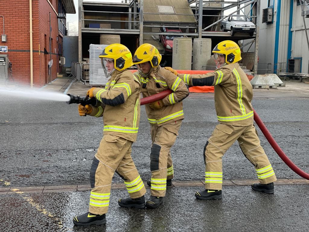 Rookie Firefighters Start Their Training as Next Generation of Life-Savers