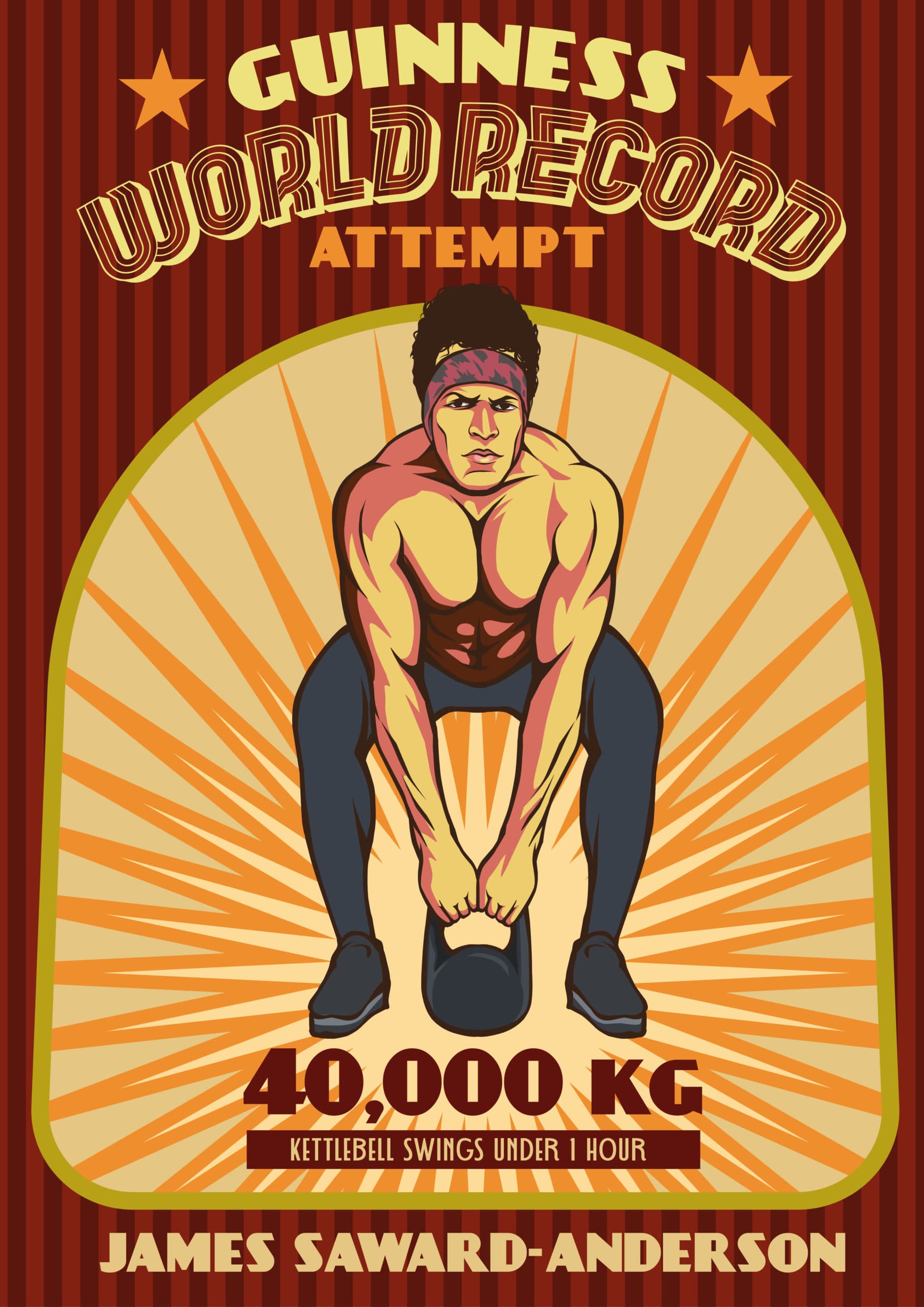 New Father Attempts World Record Kettle-bell Lift (40,000 Kilos In Under One Hour) Raising Funds For Local Hospital