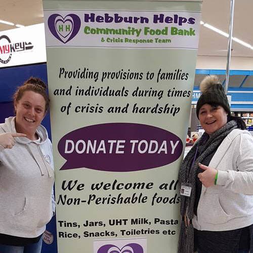 Hebburn Helps Receives PPE Visors from Durham Freemasons
