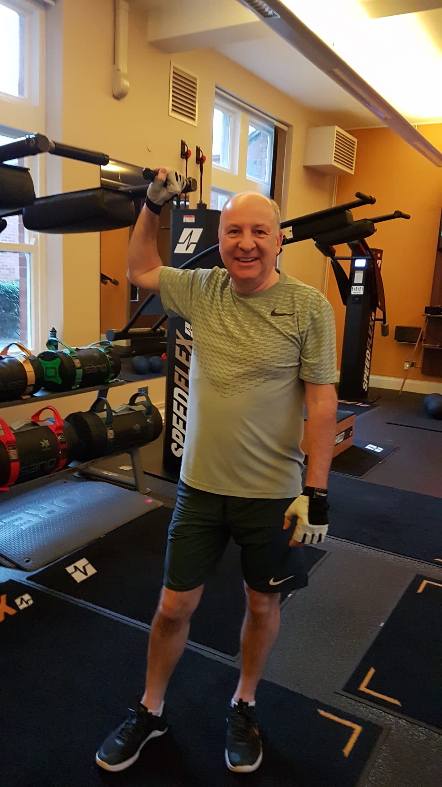 Sir Graham Wylie Pledges to Burn 12,000 Calories