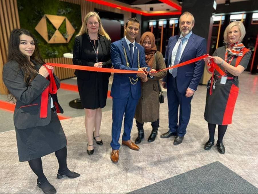 HSBC UK Grey Street Branch Open Re-Opens After Impressive Facelift