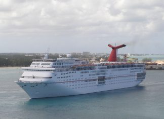 A Cruise Ship possibly like or even the same as that used for Rock the Boat 2017