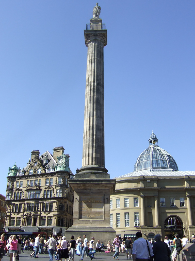 Greys Monument Grainger Town by Beth - Flickr Creative Commons