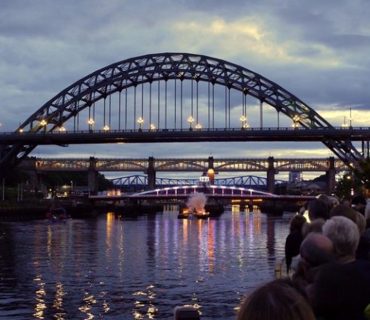 Newcastle Is Officially Britain’s Happiest City View of river and bridges
