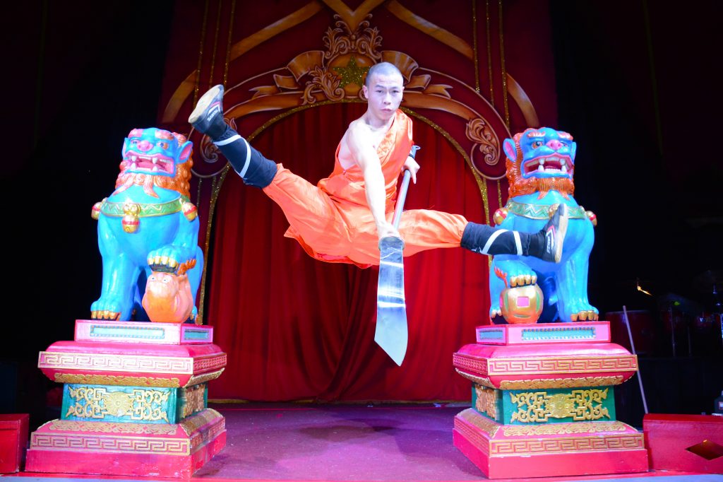 Shaolin Warrior in the Air - Chinese State Circus Coming to Newcastle