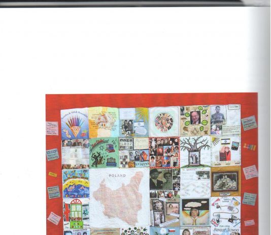 Newcastle to Hold Series of Events to Mark Holocaust Memorial Day 2018 Memory Quilt - Poland Quilt