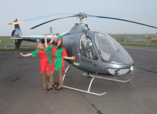 fly with santa