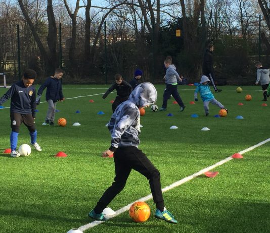 East End Club Becomes Victim of its Own Success Youngsters from Newcastle East End FC show off their skills