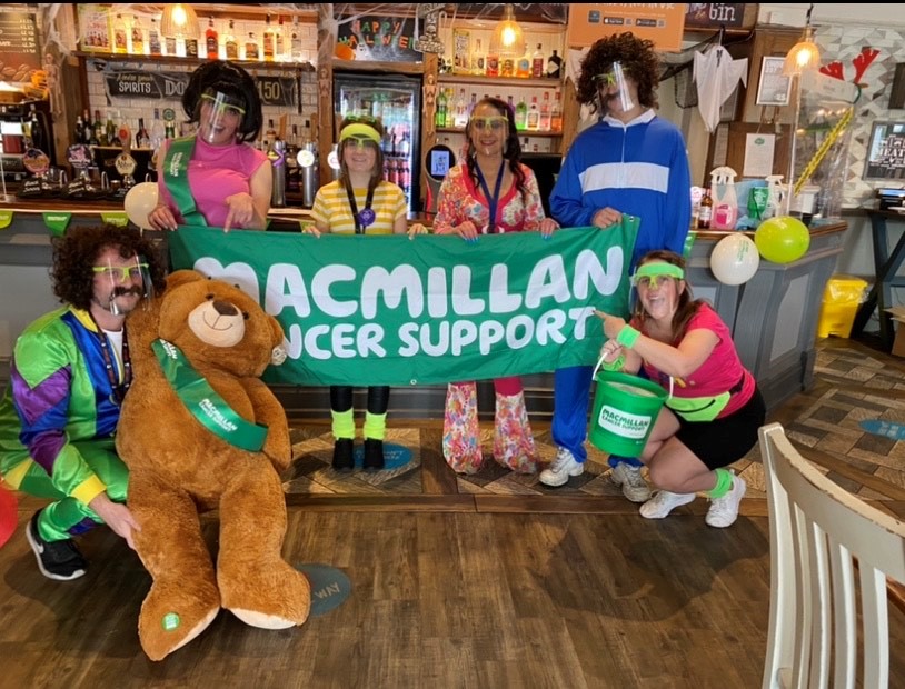 £1.6K Raised At Duke Of Wellington For Macmillan Cancer Support