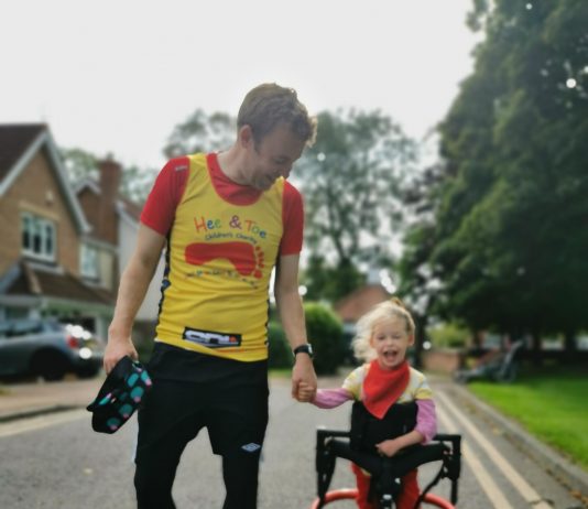 Seven-year-old Wren Steer Raises £600 For Charity By Completing A Virtual Run
