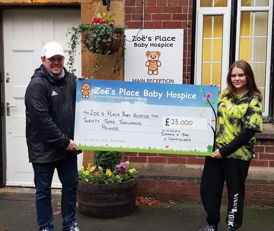 Middlebrough Father And Daughter Raise Thousands Of Pounds For Zoë’s Place Baby Hospice