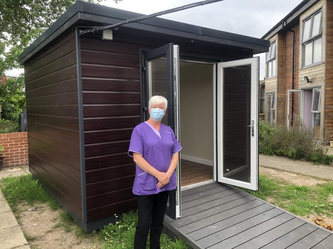 Careline’s Summerhouse Serving As Safe Shelter For Care Home Visitors During The Pandemic