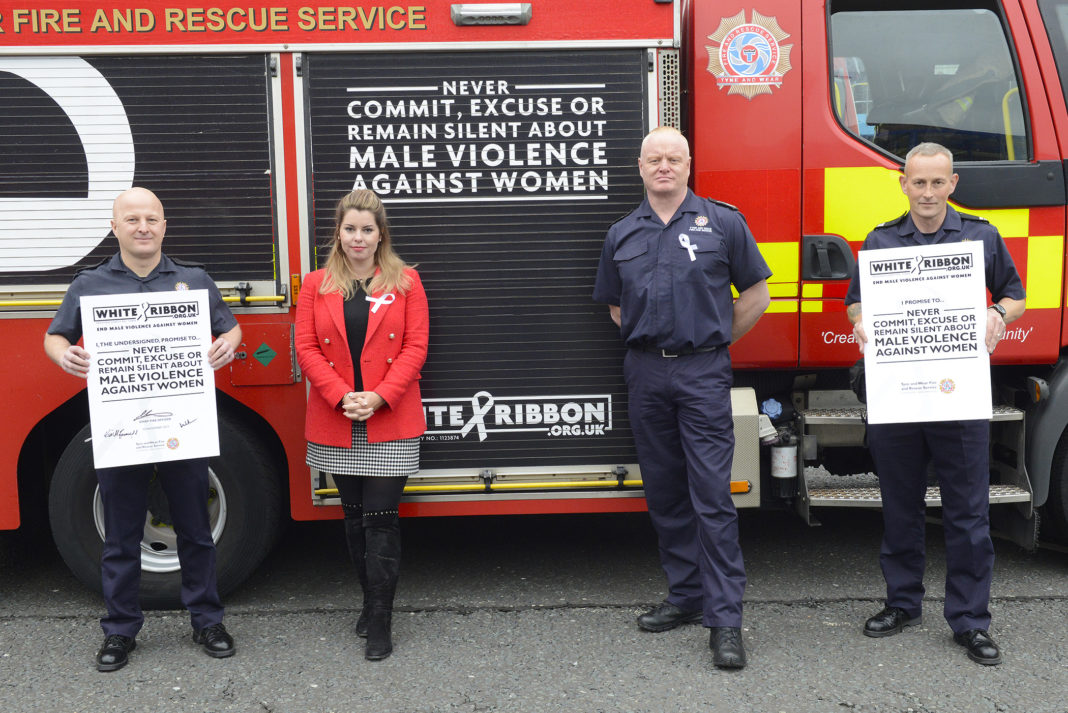 White Ribbon Day - Tyne and Wear organisations come together to say ‘No’ to violence against women