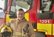 Firefighter reveals how he fled war-torn country to find a home at TWFRS