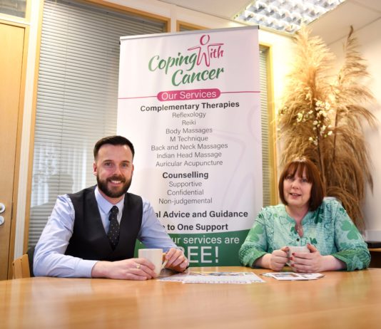 %North East Cancer Charity Therapy Services Receive Newcastle Building Society Funding