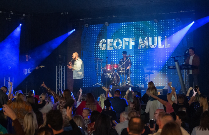 Geoff Mull from Gateshead singer songwriter playing Metro Centre 2023 - Newcastle Magazine