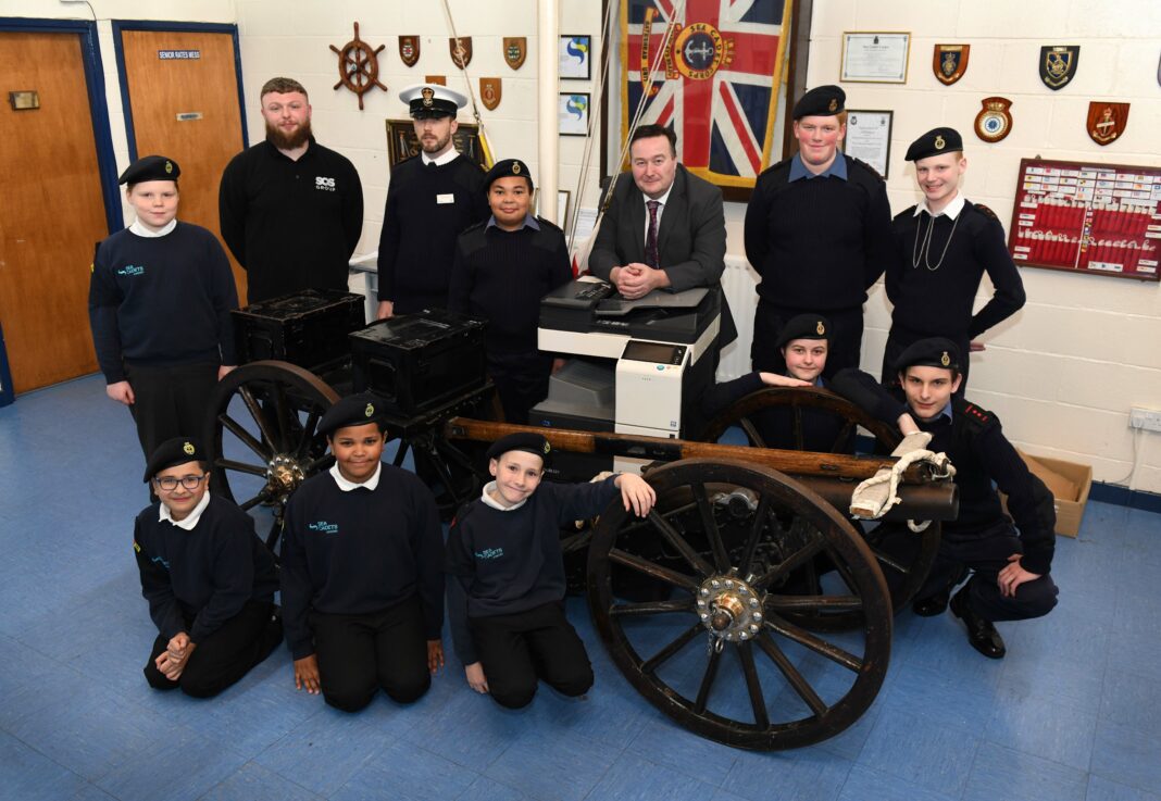 Multi-function device donation helps Gateshead Sea Cadets continue their work