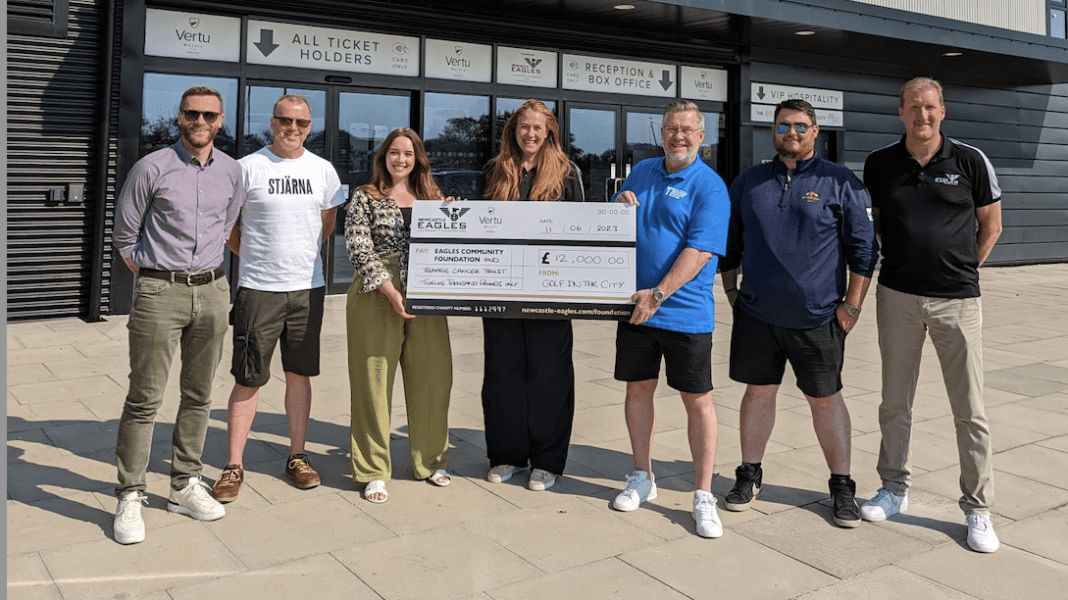 Golfing for Good: Newcastle's Generous Golfers Raise £12,000 for Local Charities