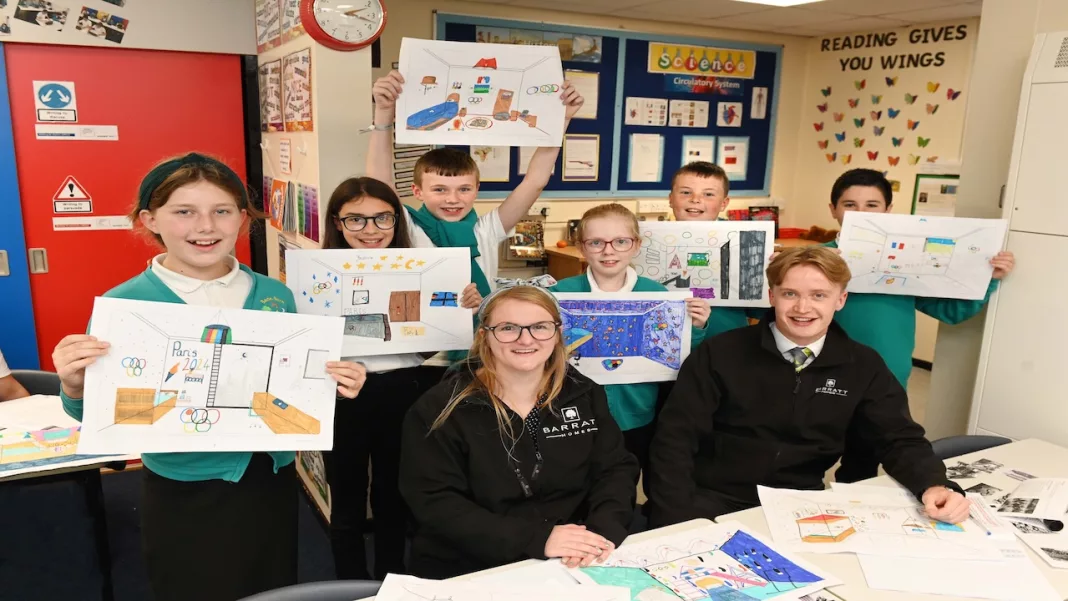 Creative Collaboration: Barratt Homes Teams Up with Bede Burn Pupils for Design Competition