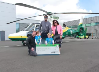 Epic Endurance Challenge: Friends Cycle, Kayak, and Hike to Support Air Ambulance Charity Epic Endurance Challenge: Friends Cycle, Kayak, and Hike to Support Air Ambulance Charity