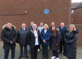 Blyth Town Council Honours Jack Allen BEM with Blue Plaque Tribute Blyth Town Council Honours Jack Allen BEM with Blue Plaque Tribute