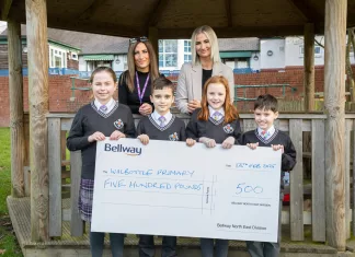 Local Housebuilder Donates £500 to Walbottle Village Primary School for New Classroom Tables Local Housebuilder Donates £500 to Walbottle Village Primary School for New Classroom Tables