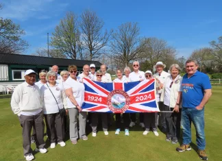 Whitley Bay and Monkseaton Bowling Club Marks 100 Years with Proud New Flag Whitley Bay and Monkseaton Bowling Club Marks 100 Years with Proud New Flag