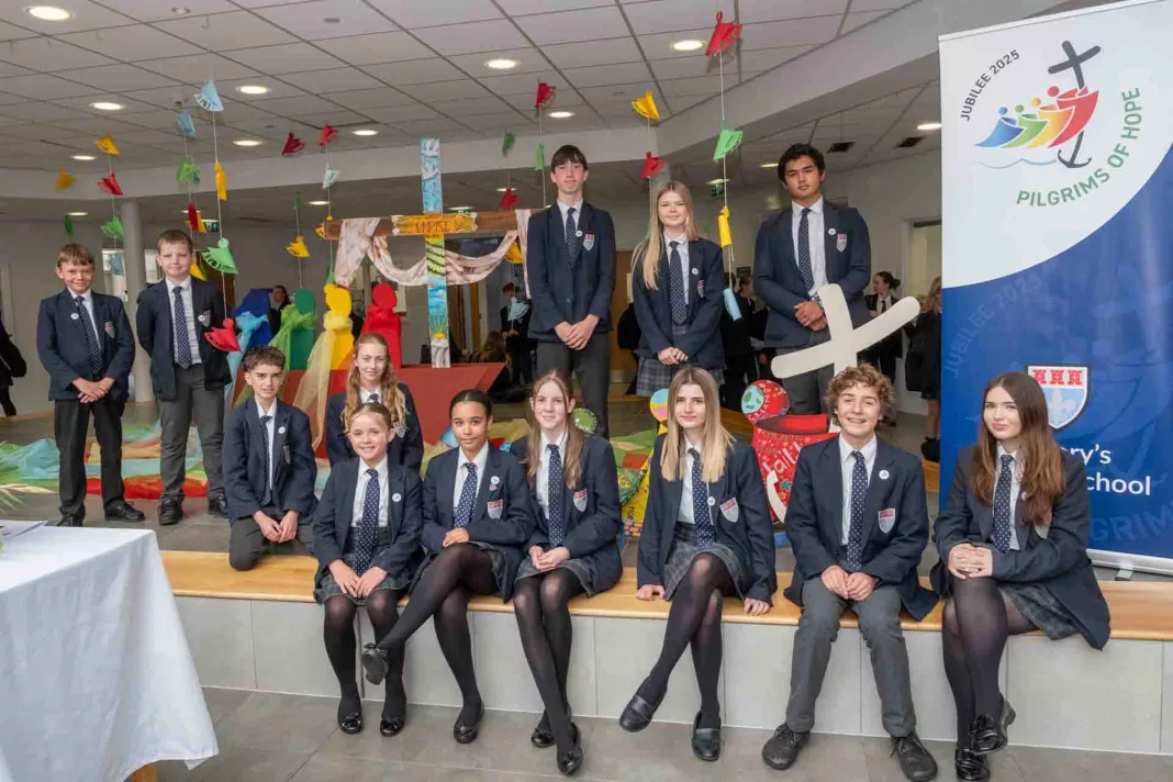 Bishop Joins St Mary’s Students for Jubilee Day Celebration in Newcastle