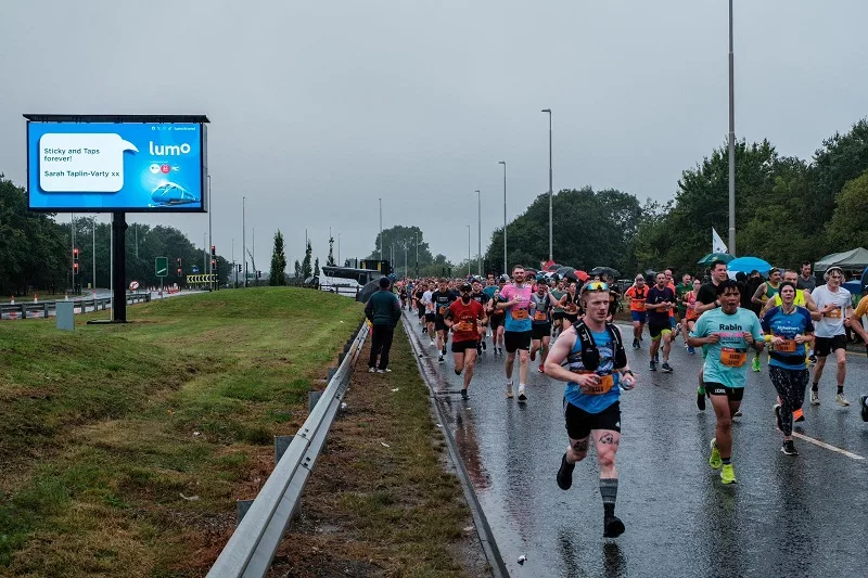 Lumo-GNR-1 Digital Cheer: Send Messages to Runners at This Year’s Great North Run